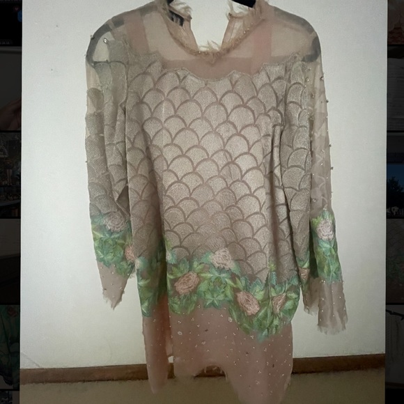 Pakistani Outfit from Cross Stitch Pakistan - Picture 1 of 3